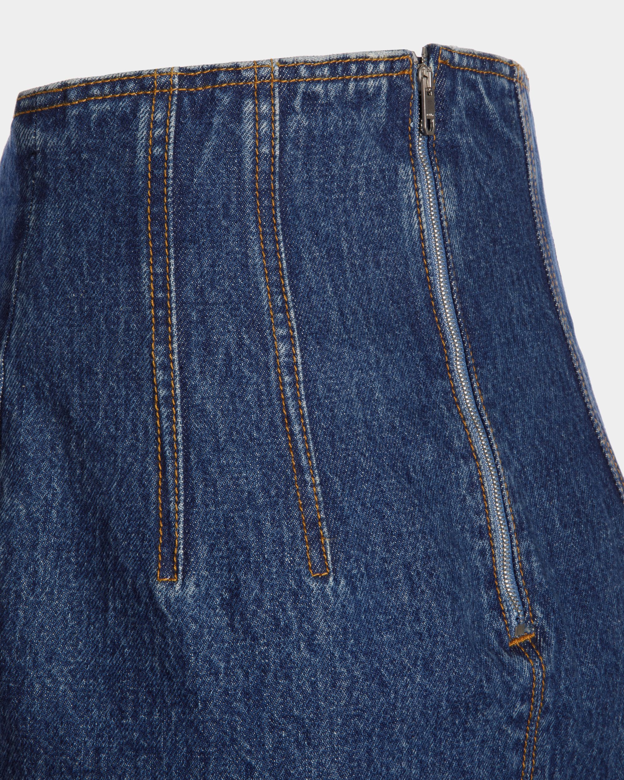 Gonna Lunga In Cotone Medium Blue - Donna - Bally - 04