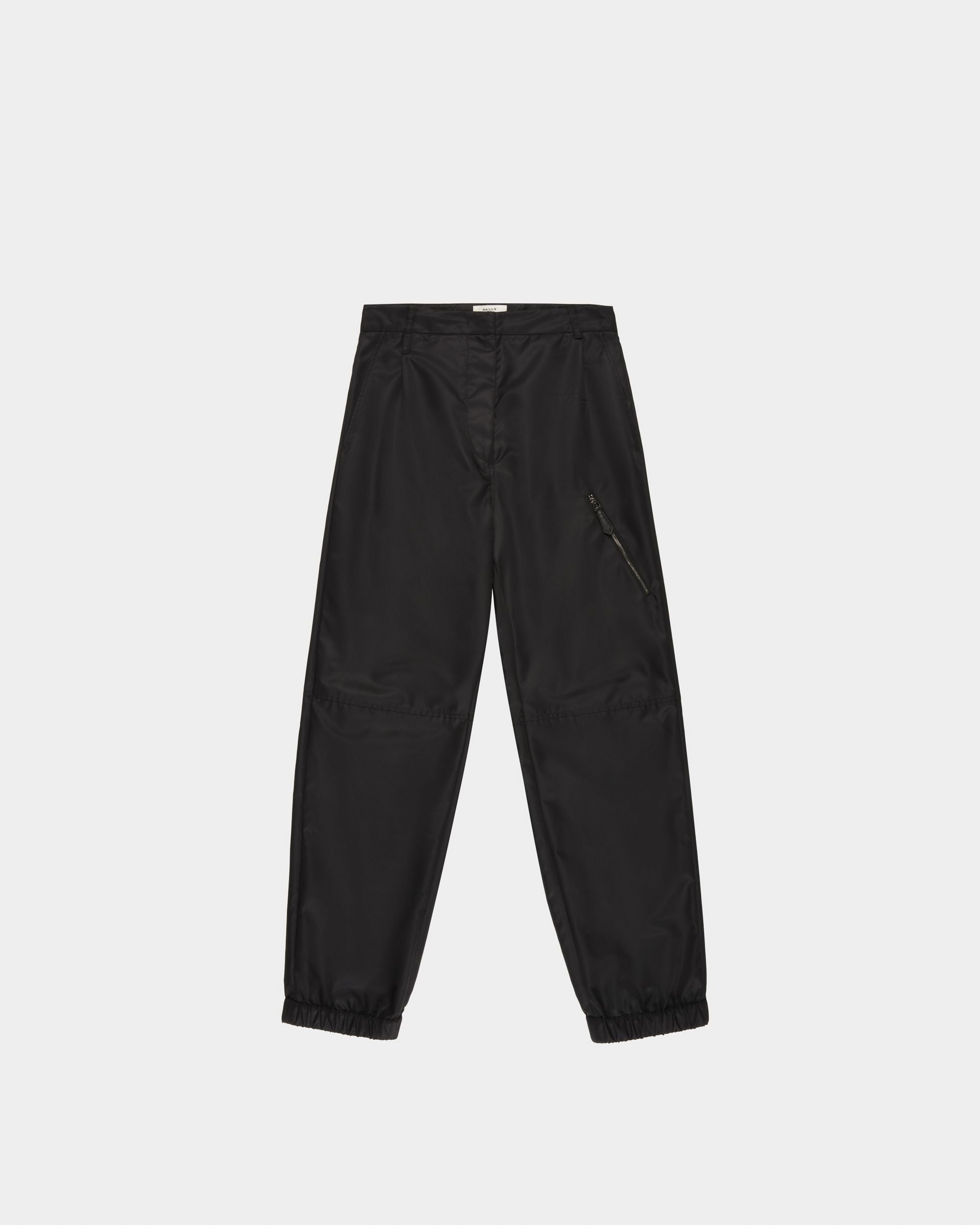 Pantaloni In Nylon Riciclato Neri - Donna - Bally - 01