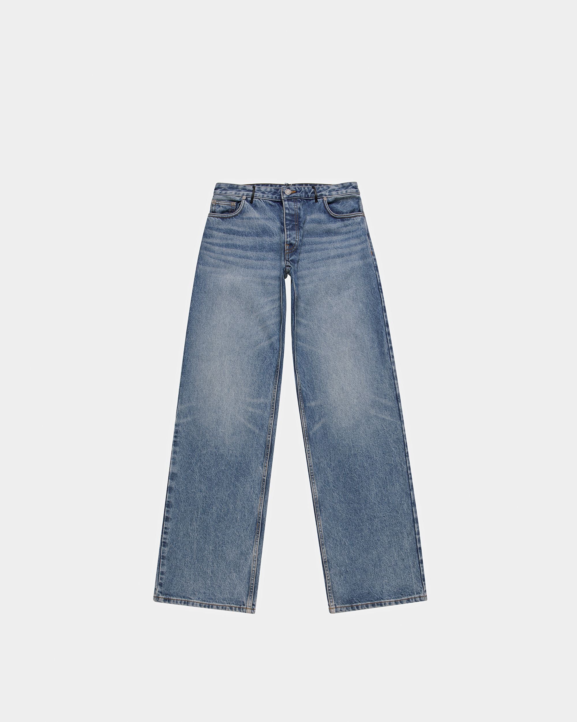 Pantalone In Denim A Gamba Dritta - Donna - Bally - 01
