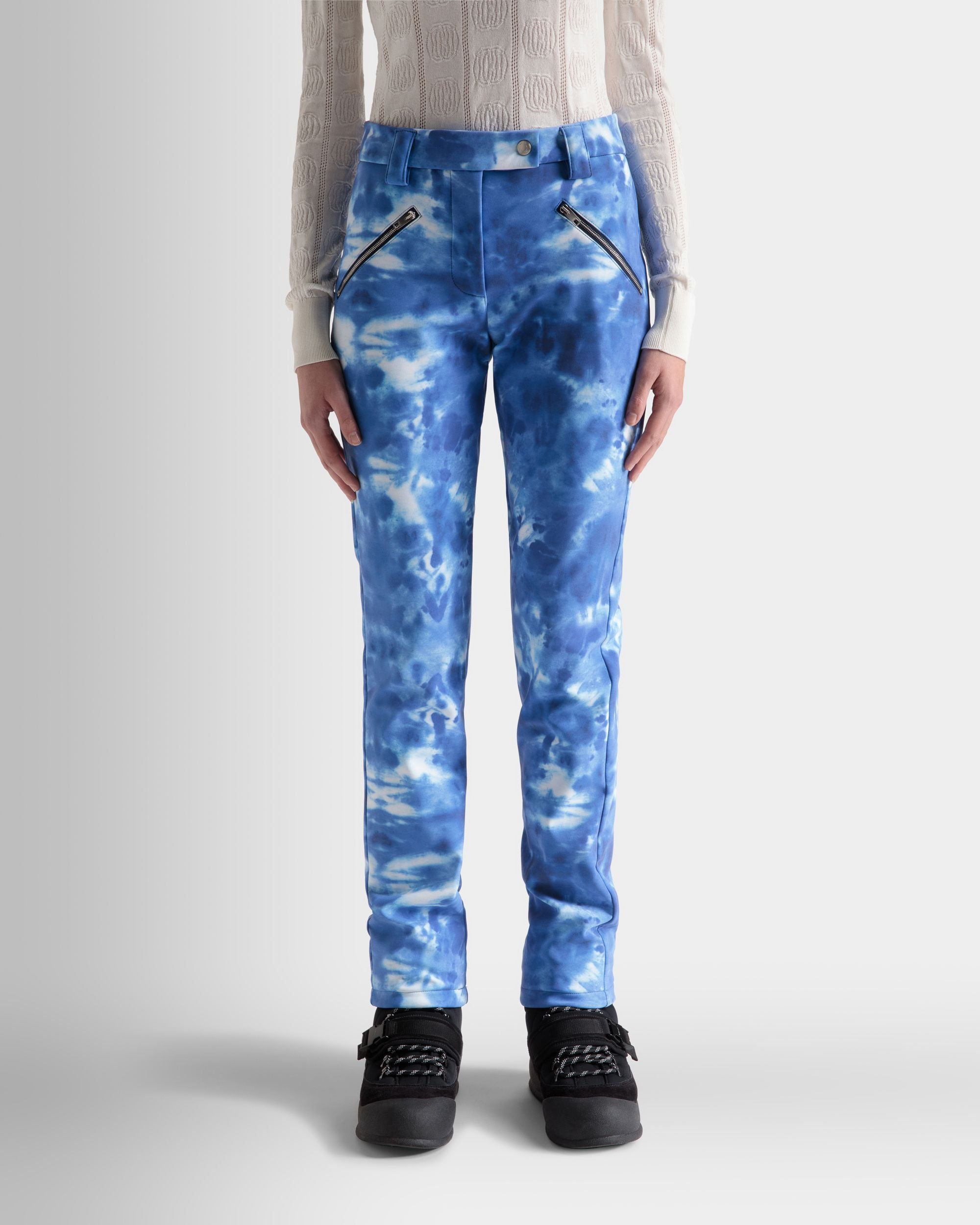Pantalone Elasticizzato Blu - Donna - Bally - 03