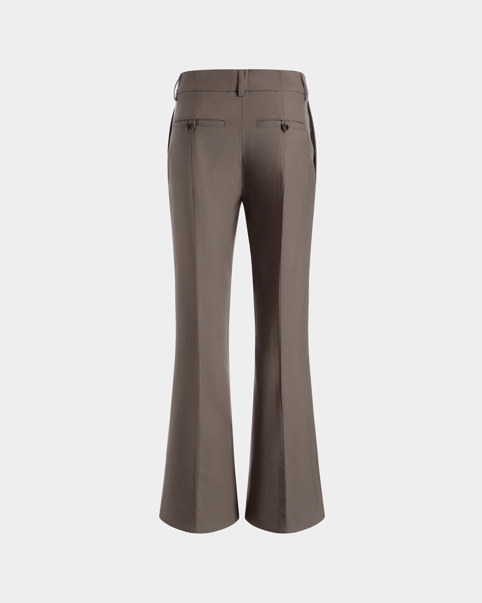 Trousers In Brown Wool - Donna - Bally - 03